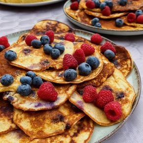blueberry pancakes 